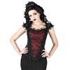 Sinister - 1056 Top - Bordeaux rouge/Noir Product image